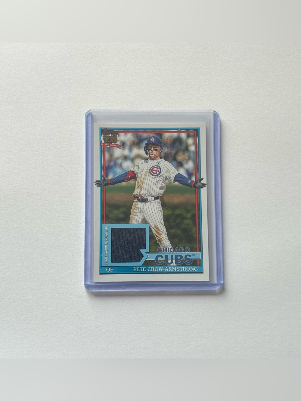 Pete Crow-Armstrong 2026 Topps S1 - 1991 Topps Baseball Relics #91R-PC Chicago